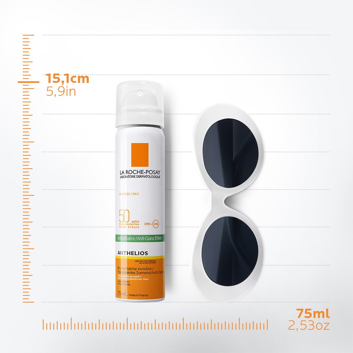 La Roche Posay ProductPage Sun Anthelios Mist Spf50 75ml 3337875549530