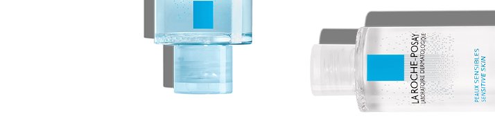 La Roche Posay micellar range page top